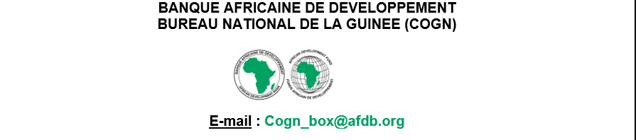 Avis d’appel d’offres : le bureau national de la Banque Africaine de Développement recrute