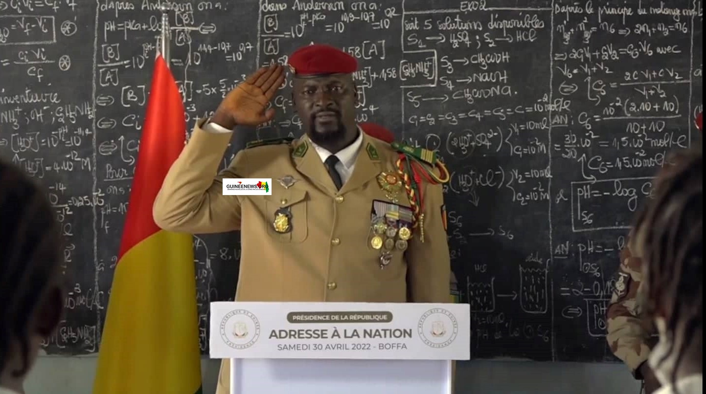 Guinée : la junte militaire table sur une transition de 39 mois (officiel)