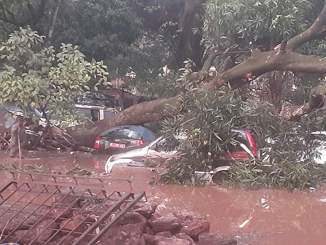 Grande pluie à Mamou : plusieurs dégâts enregistrés