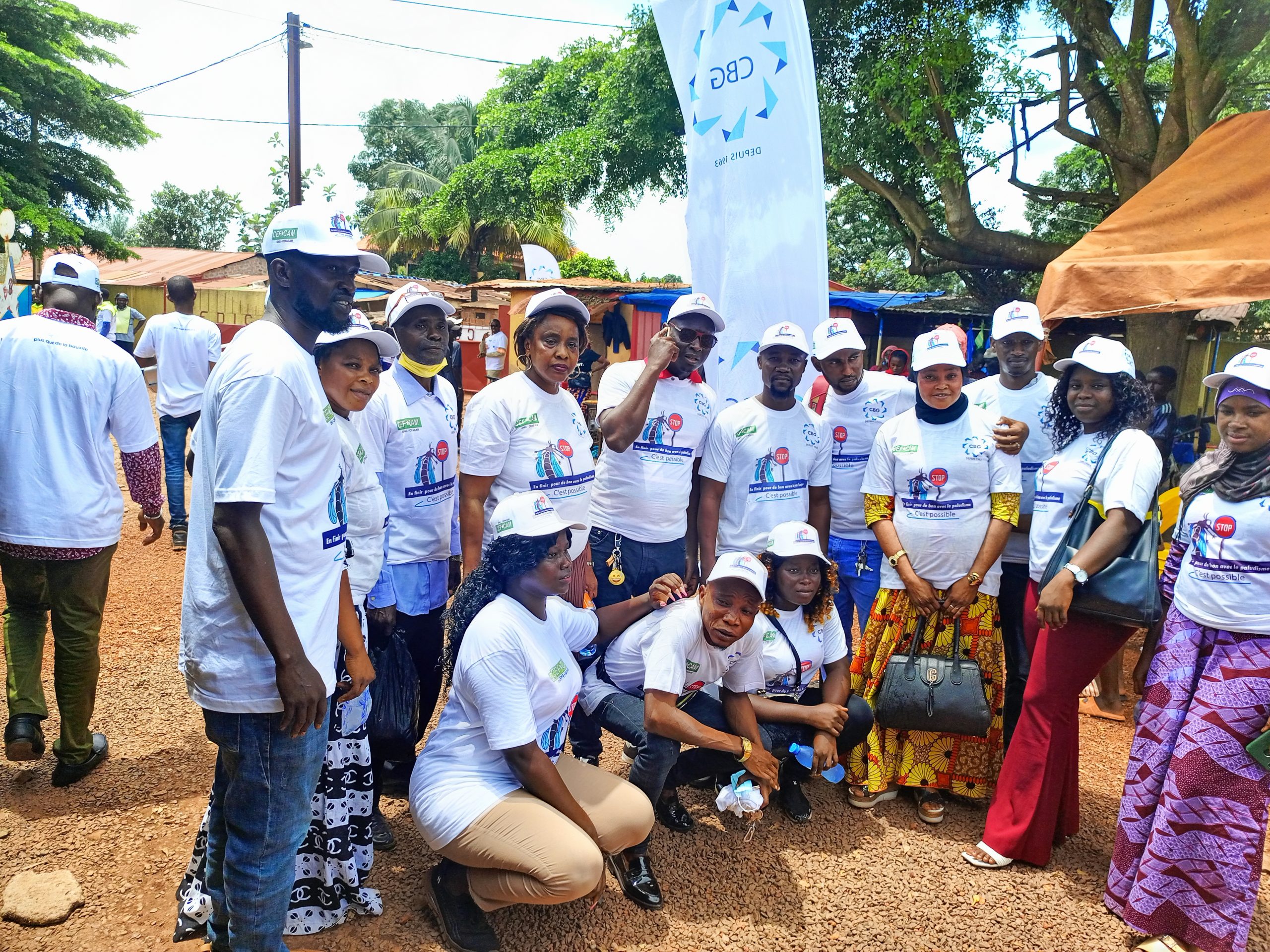 Lutte anti paludisme à Boké : la CBG lance une vaste campagne de sensibilisation et de distribution de moustiquaires