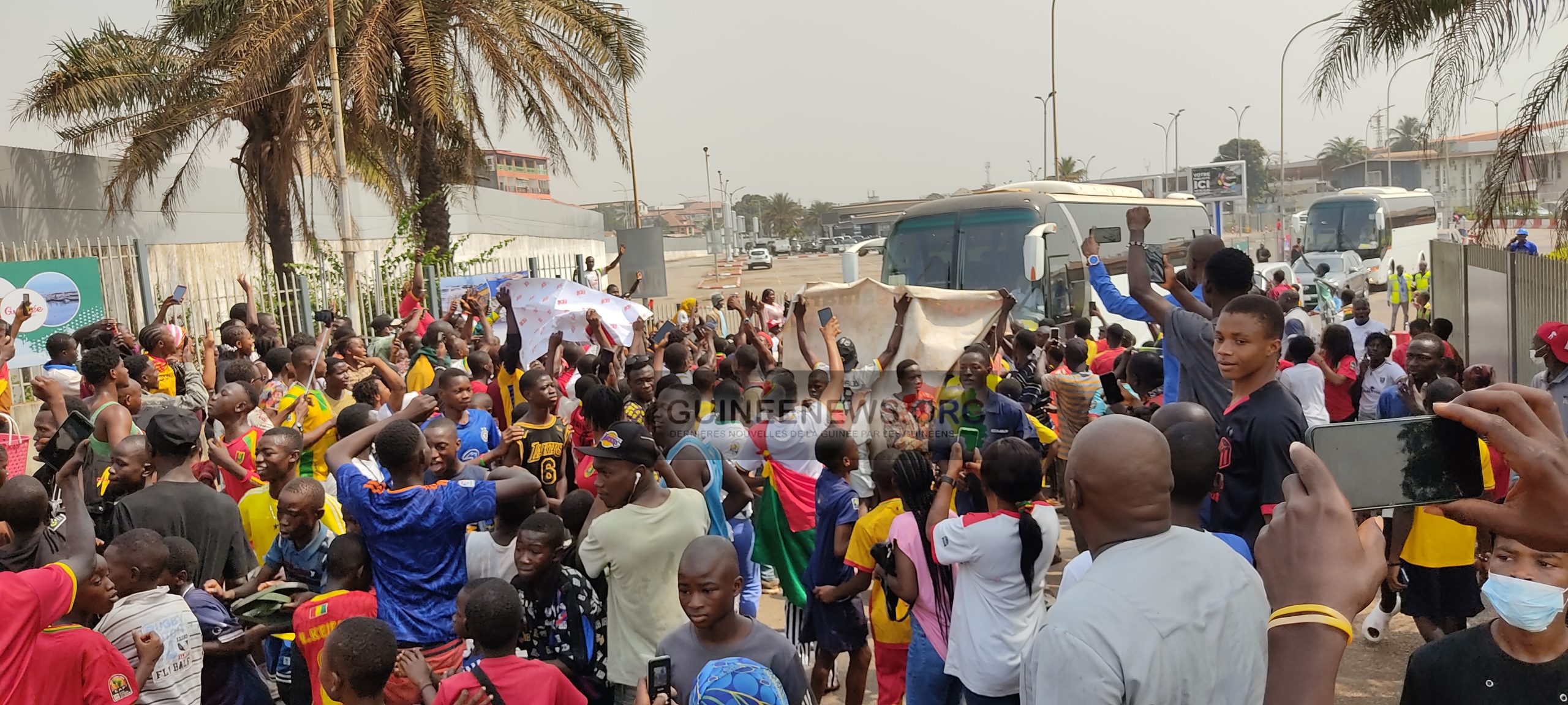 CAN 2023 : Le Syli national regagne Conakry