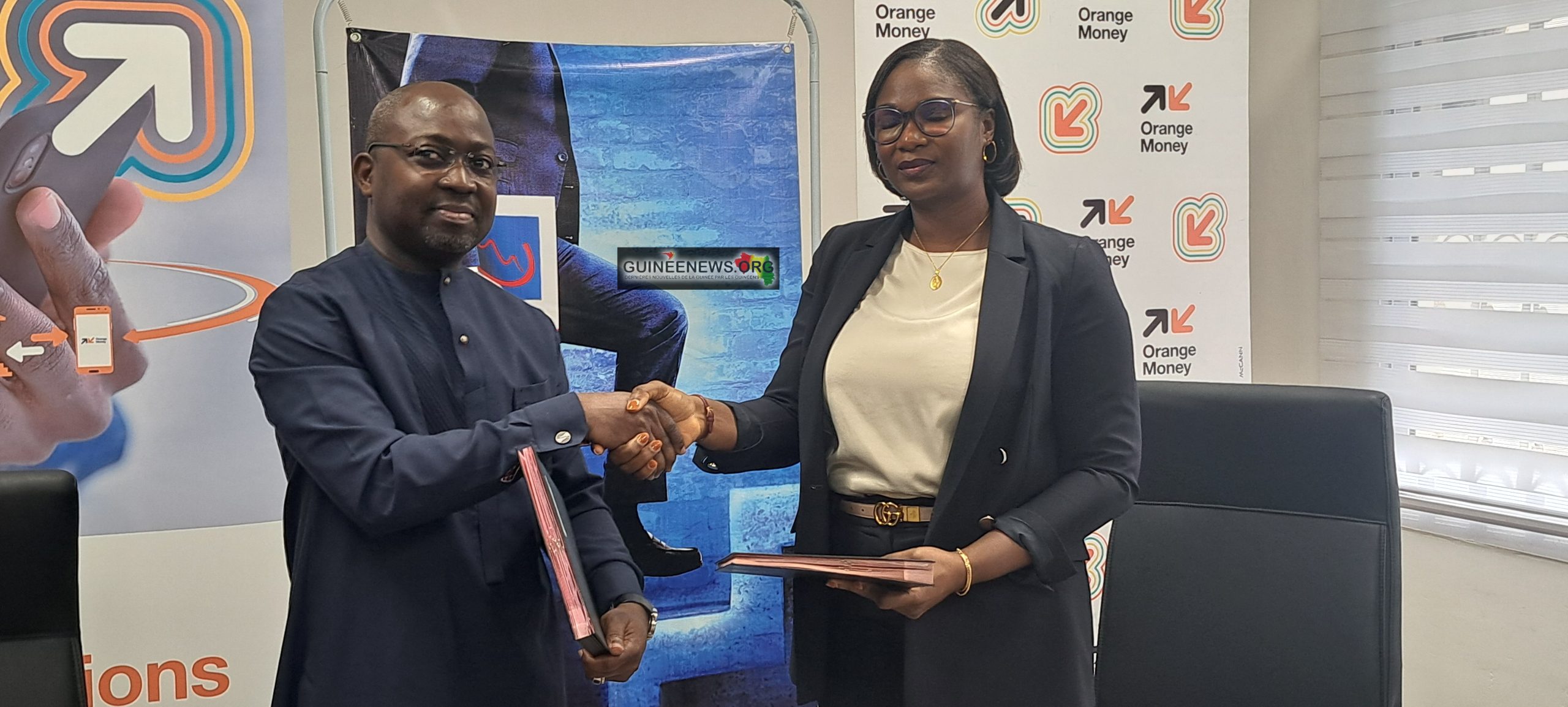 Guinée : Orange Finances Mobiles et Coris Bank International signent un partenariat pour accélérer l’inclusion financière