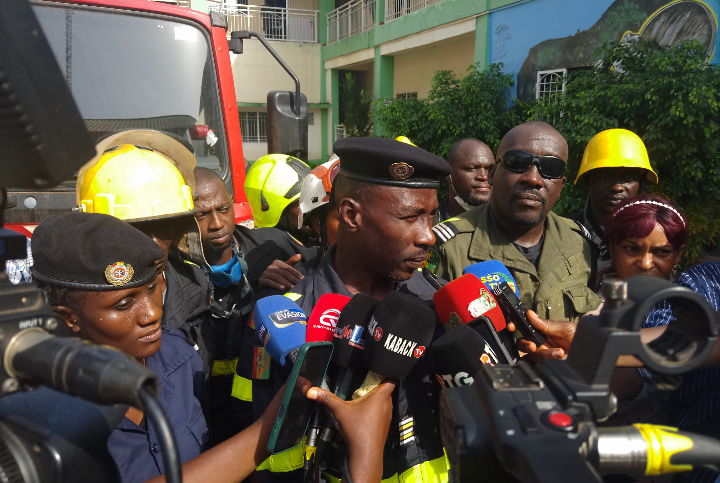 Conakry: cinq cas d’incendie enregistrés durant les dernières  24 heures (Protection civile) 