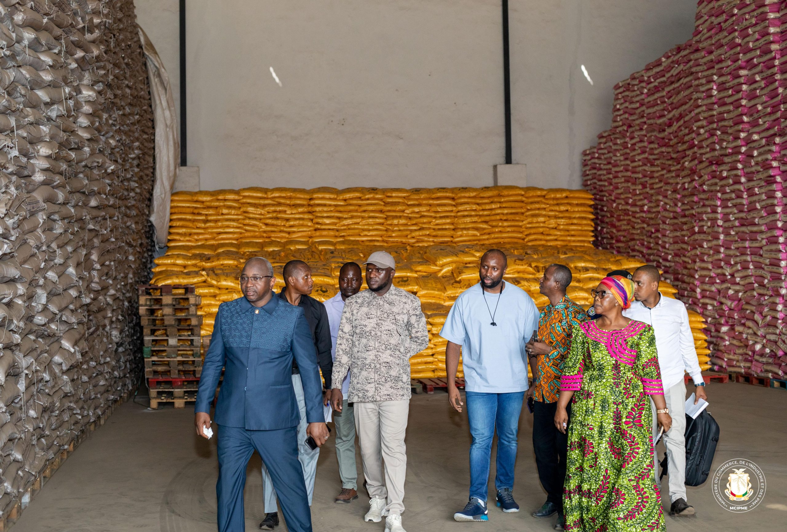 Conakry : le ministère du Commerce et ses partenaires à pied d’œuvre pour évaluer les stocks alimentaires