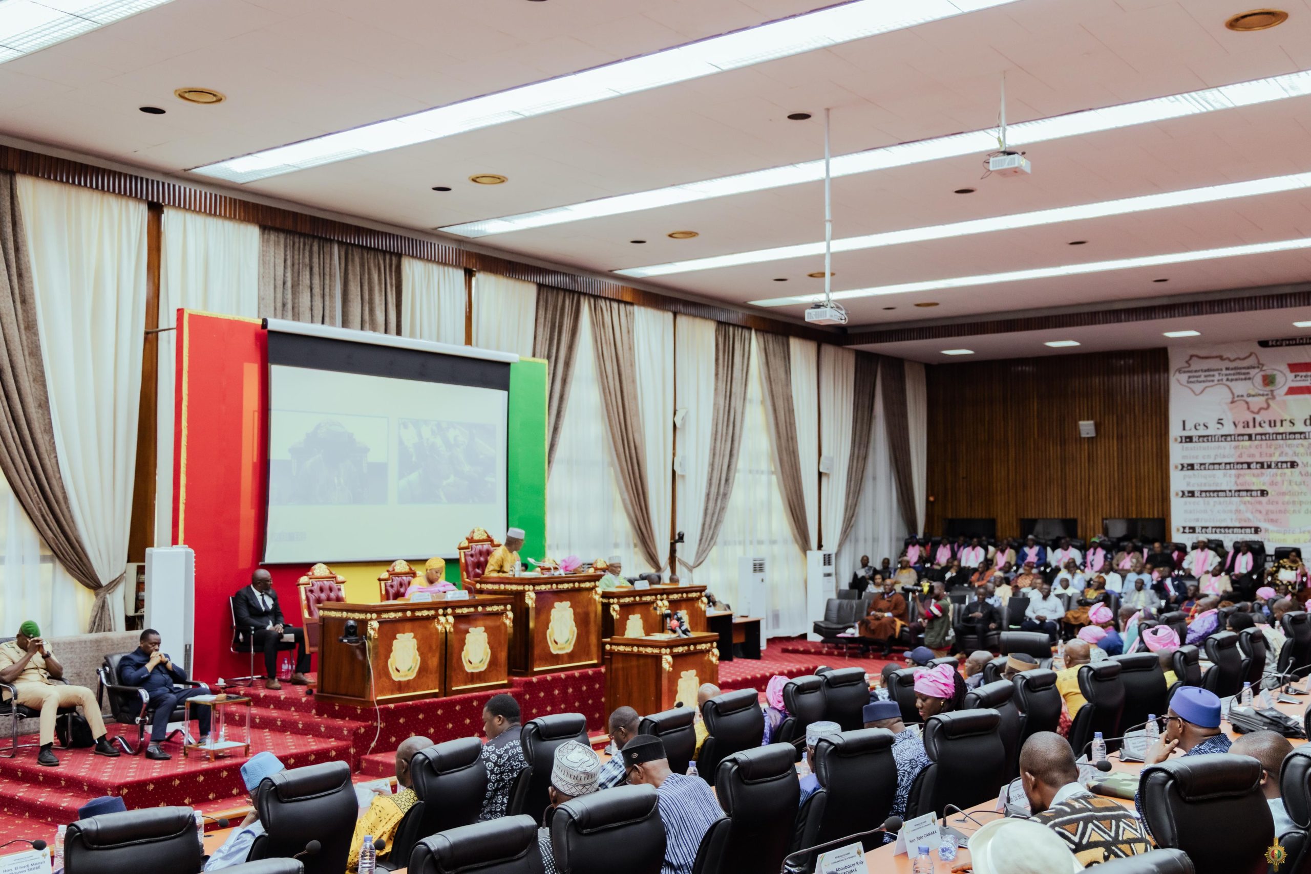 Guinée : le CNT adpote trois accords majeurs dans les secteurs de l’Energie, la Pêche et du développement