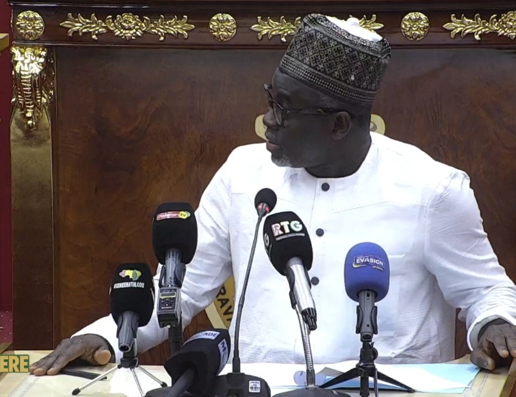 LFR 2025 : Mourana Soumah dévoile les nouveaux arbitrages budgétaires devant le CNT