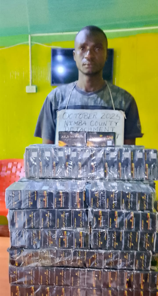 Liberia: un ressortissant guinéen arrêté avec près de 300 cartons de Tramadol