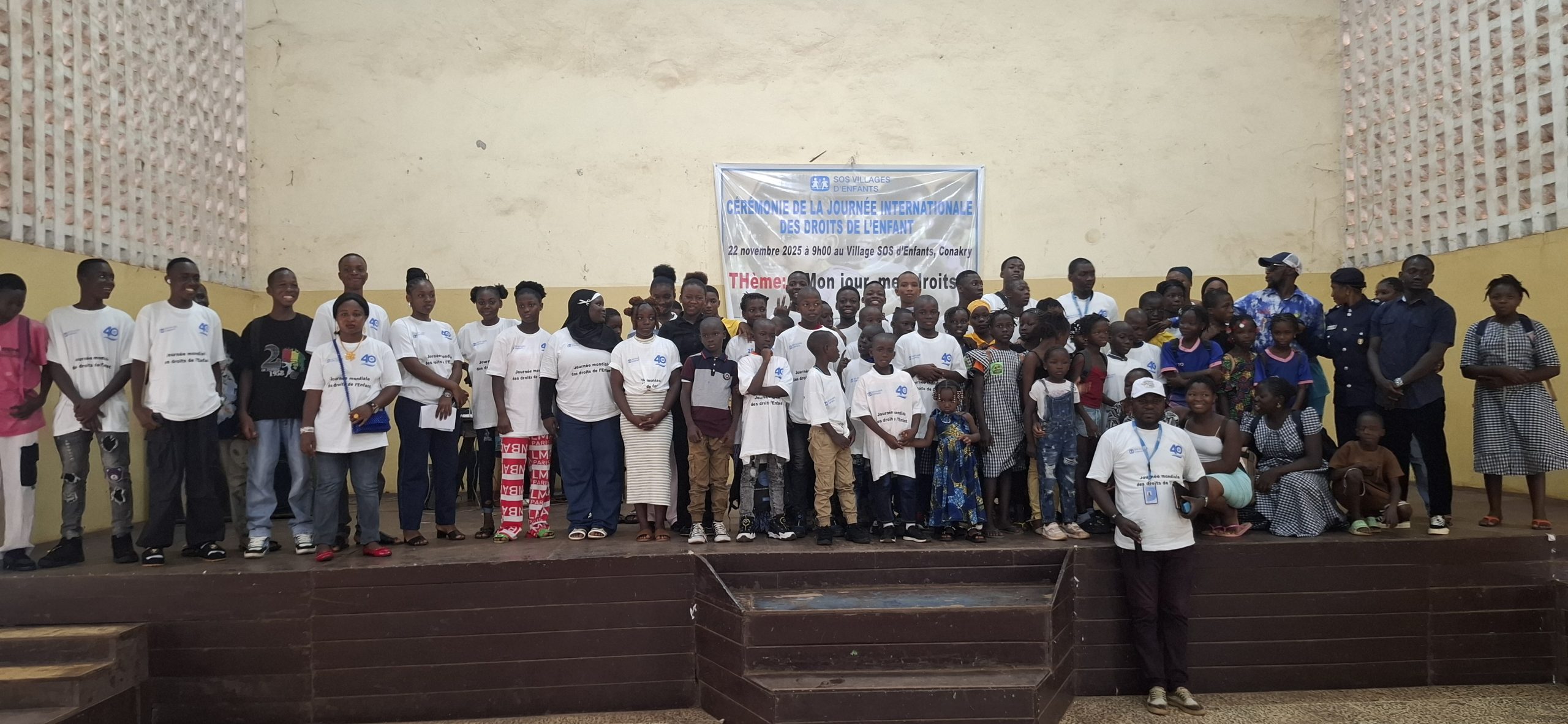 Mon jour, Mes droits » : la voix des Enfants retentit au Village d’Enfants SOS de Conakry 