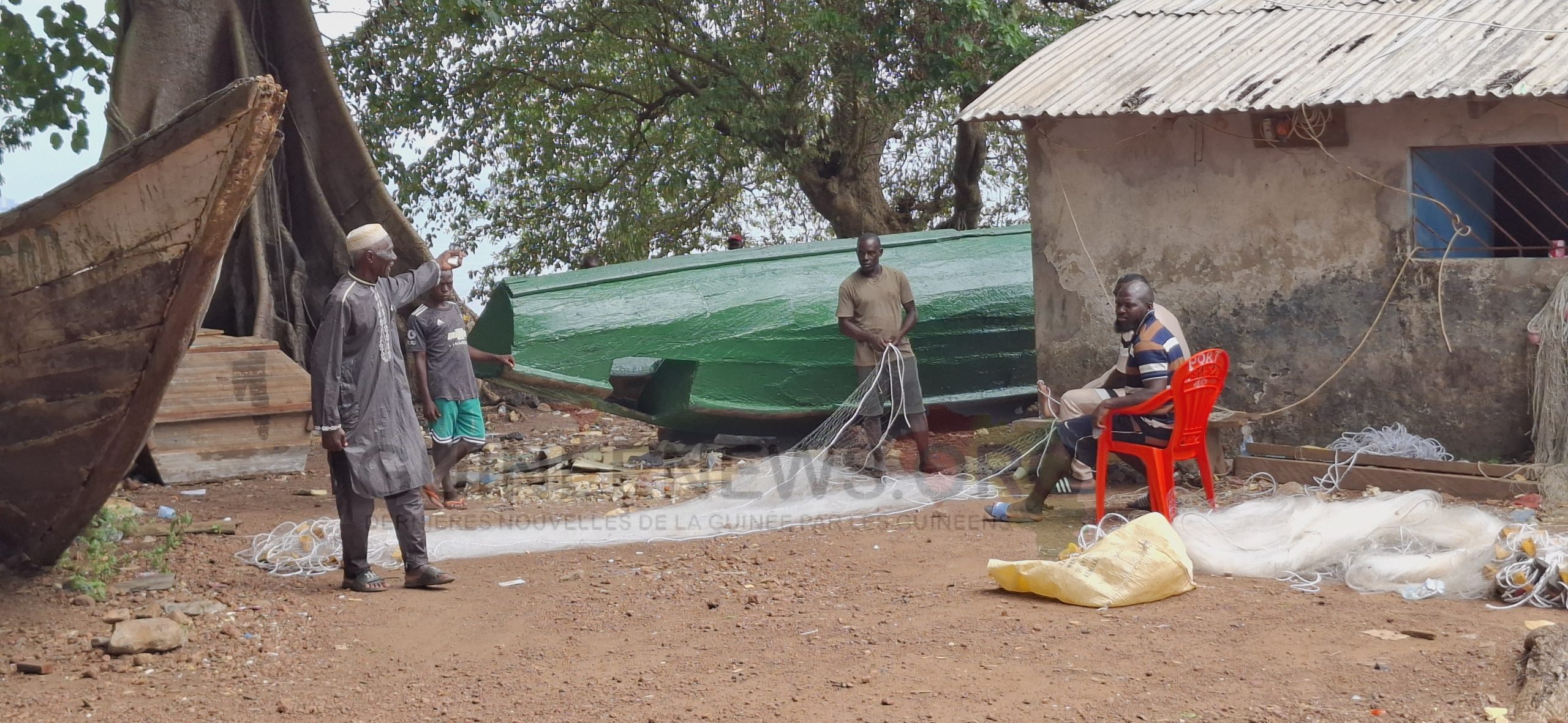 Koromandja (Kassa) : quand les déchets menacent la pêche et la vie des habitants