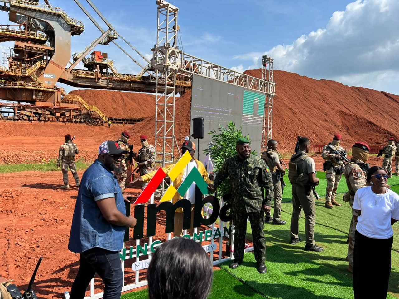 Kamsar : démarrage officiel des activités de NIMBA MINING COMPANY S.A