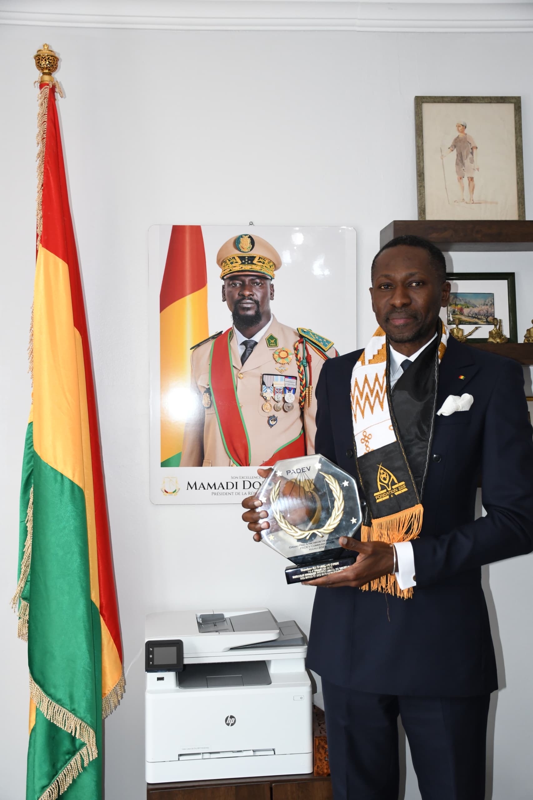 Le DG de l’ANAIM récompensé à Kigali