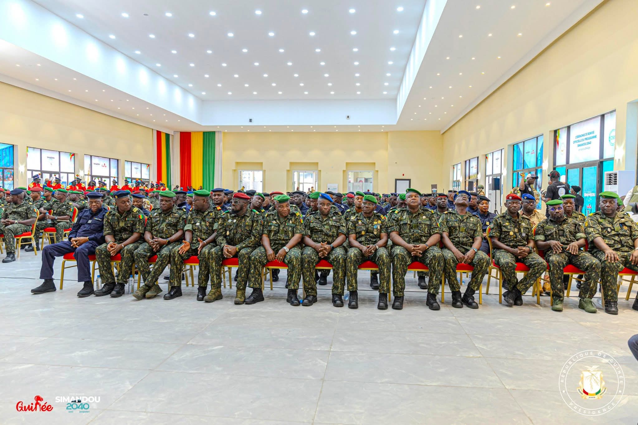 Armée guinéenne : nominations d’officiers supérieurs dans les régions militaires