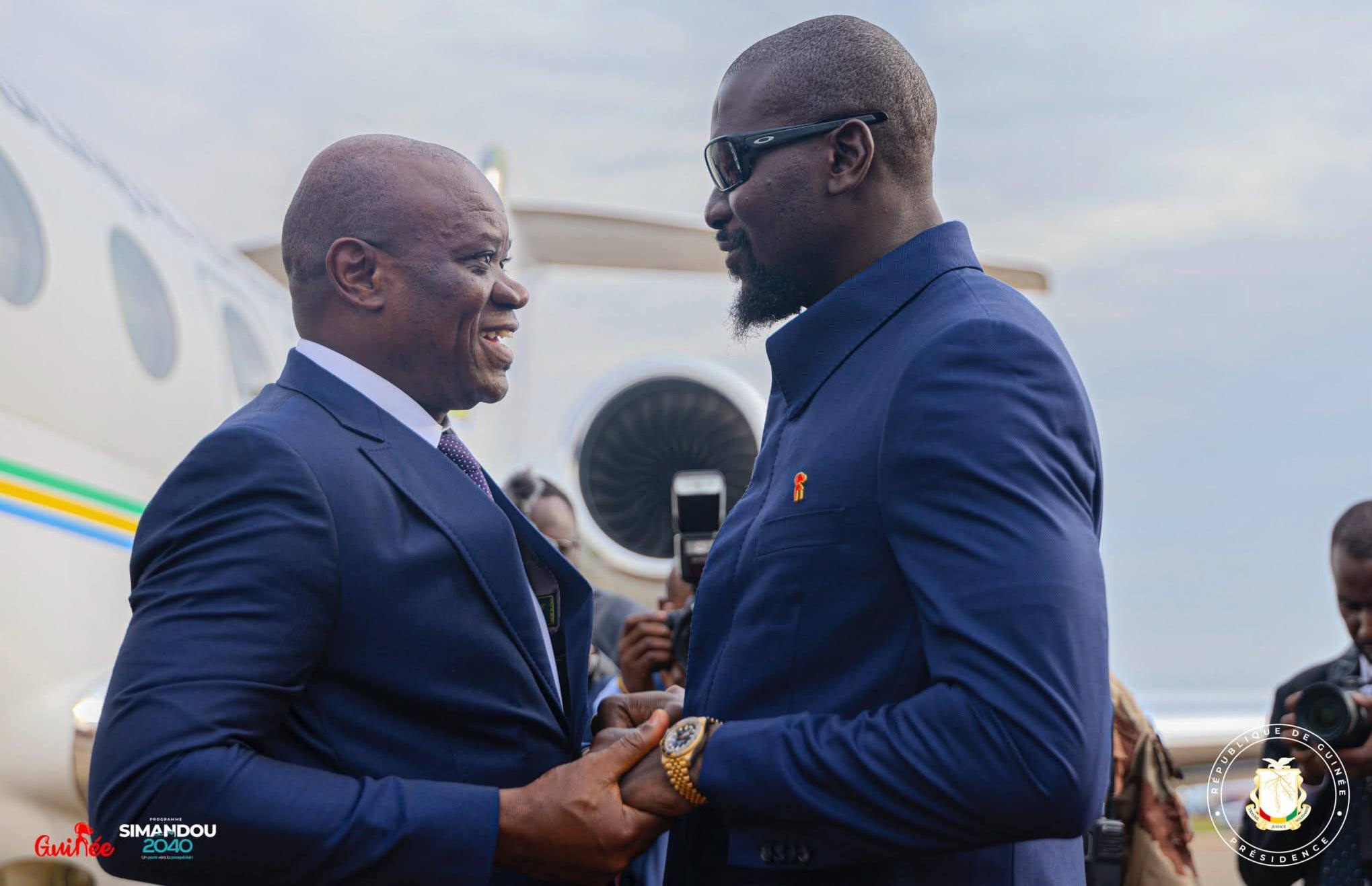 Inauguration du mégat projet Simandou :Brice Clotaire Oligui Nguema à Conakry