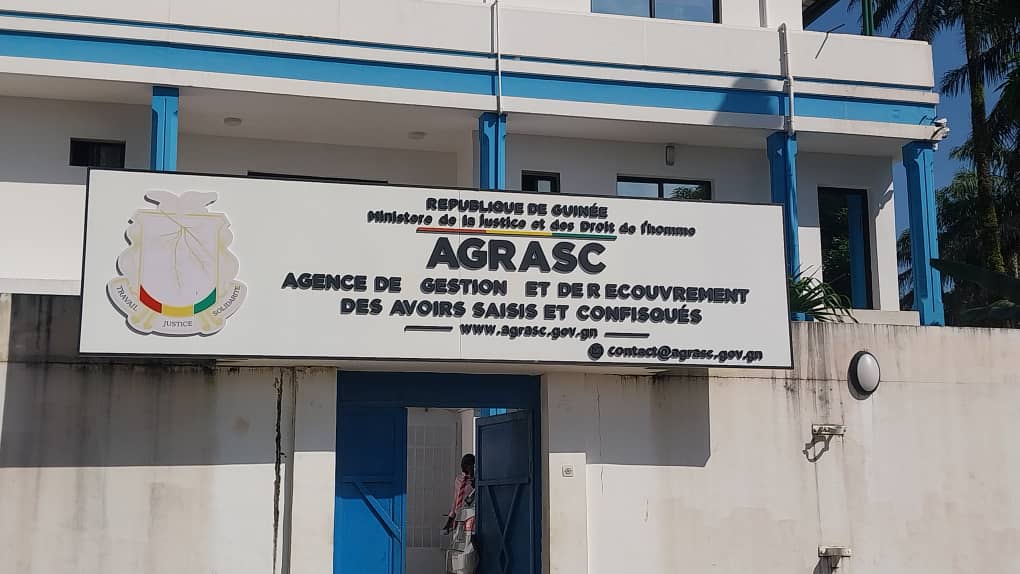CRIEF : saisie des biens et des comptes bancaires d’Oyé Guilavogui, l’AGRASC chargée de leur gestion