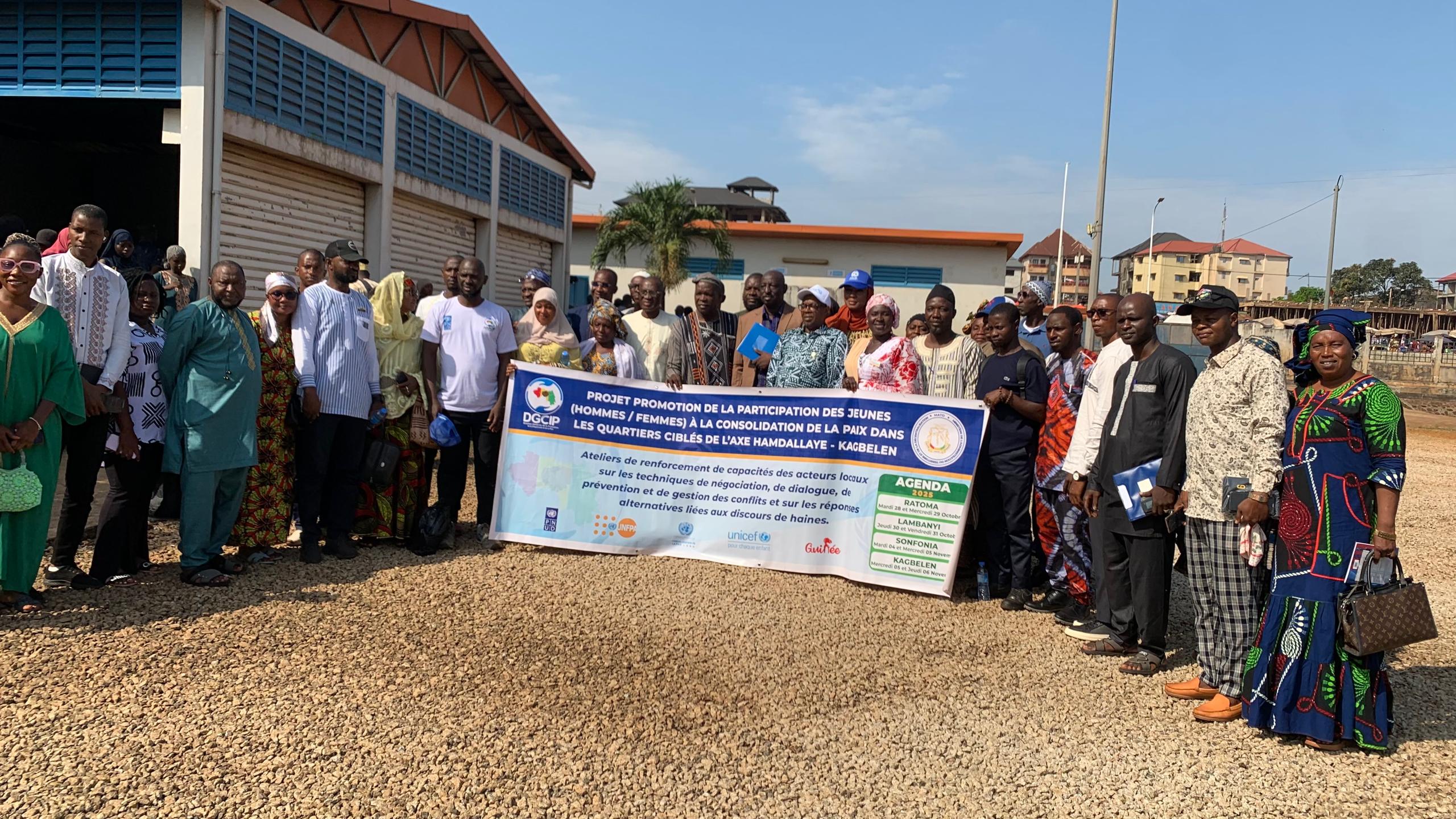 Kagbelen : les acteurs locaux formés contre les conflits et les discours de haine