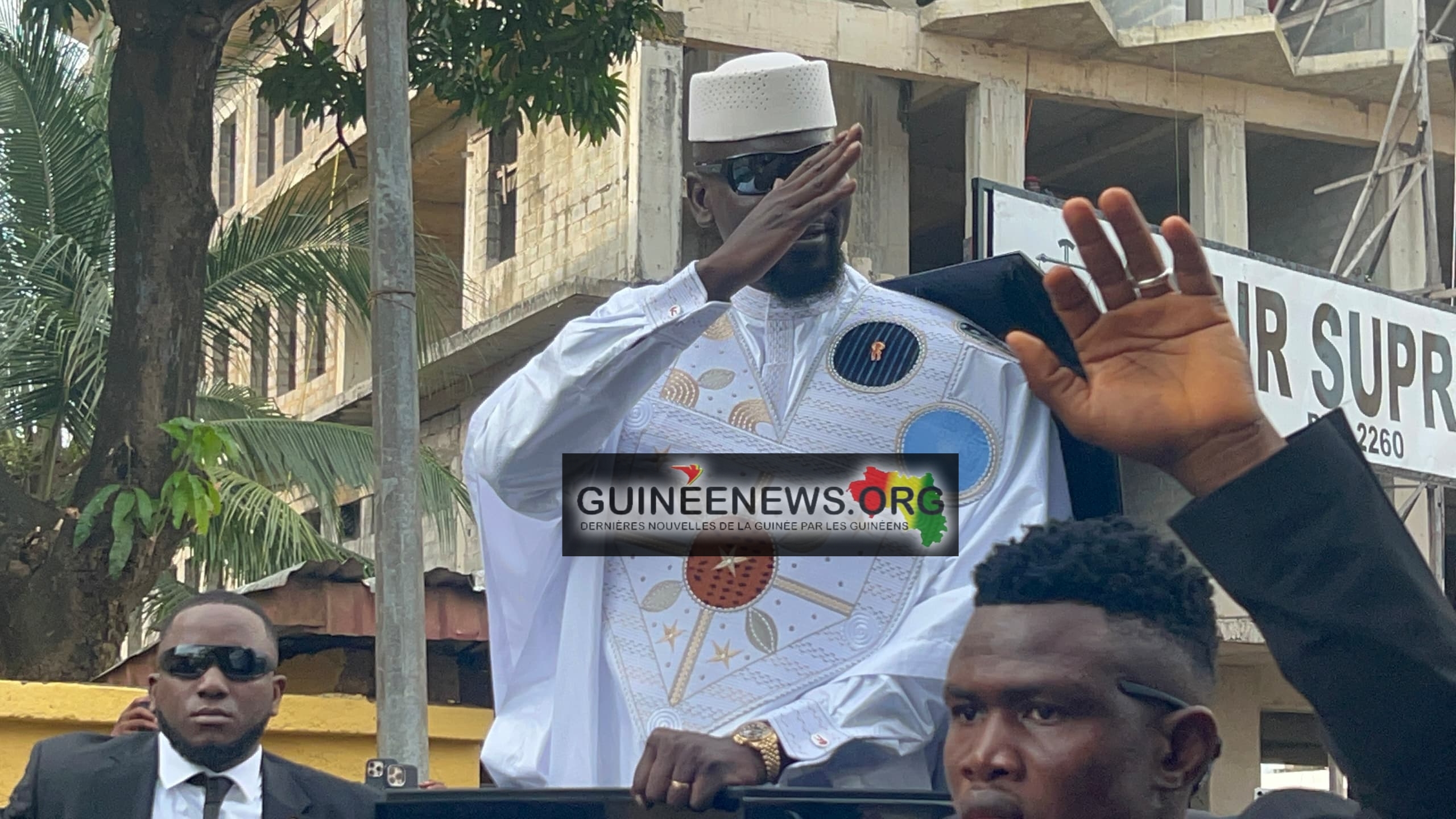 Urgent-Guinée : le Général Doumbouya dépose sa candidature à la Cour suprême