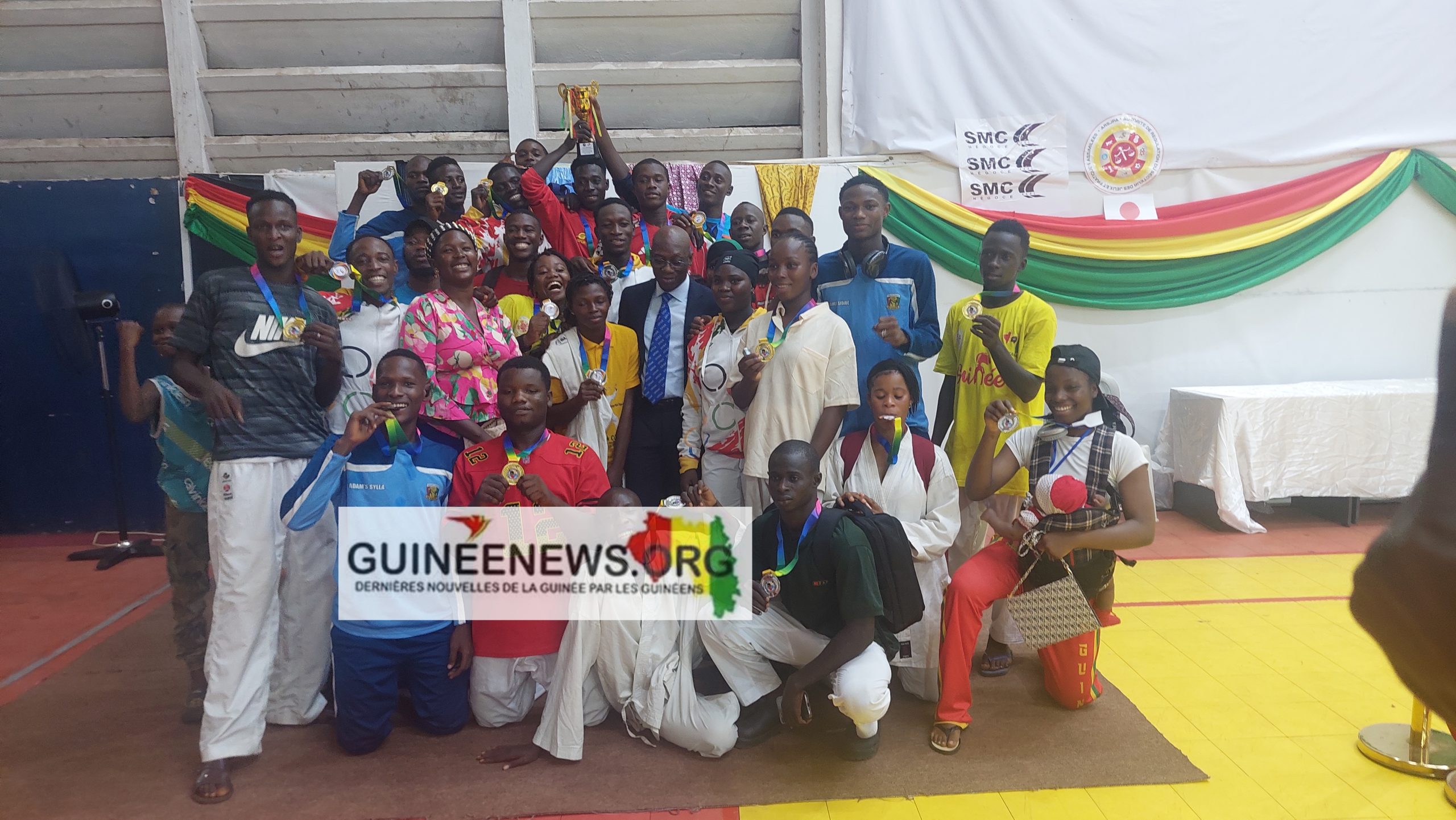 Karaté : la Guinée triomphe à la 5e édition des Championnats d’Afrique de la Région Ouest 1