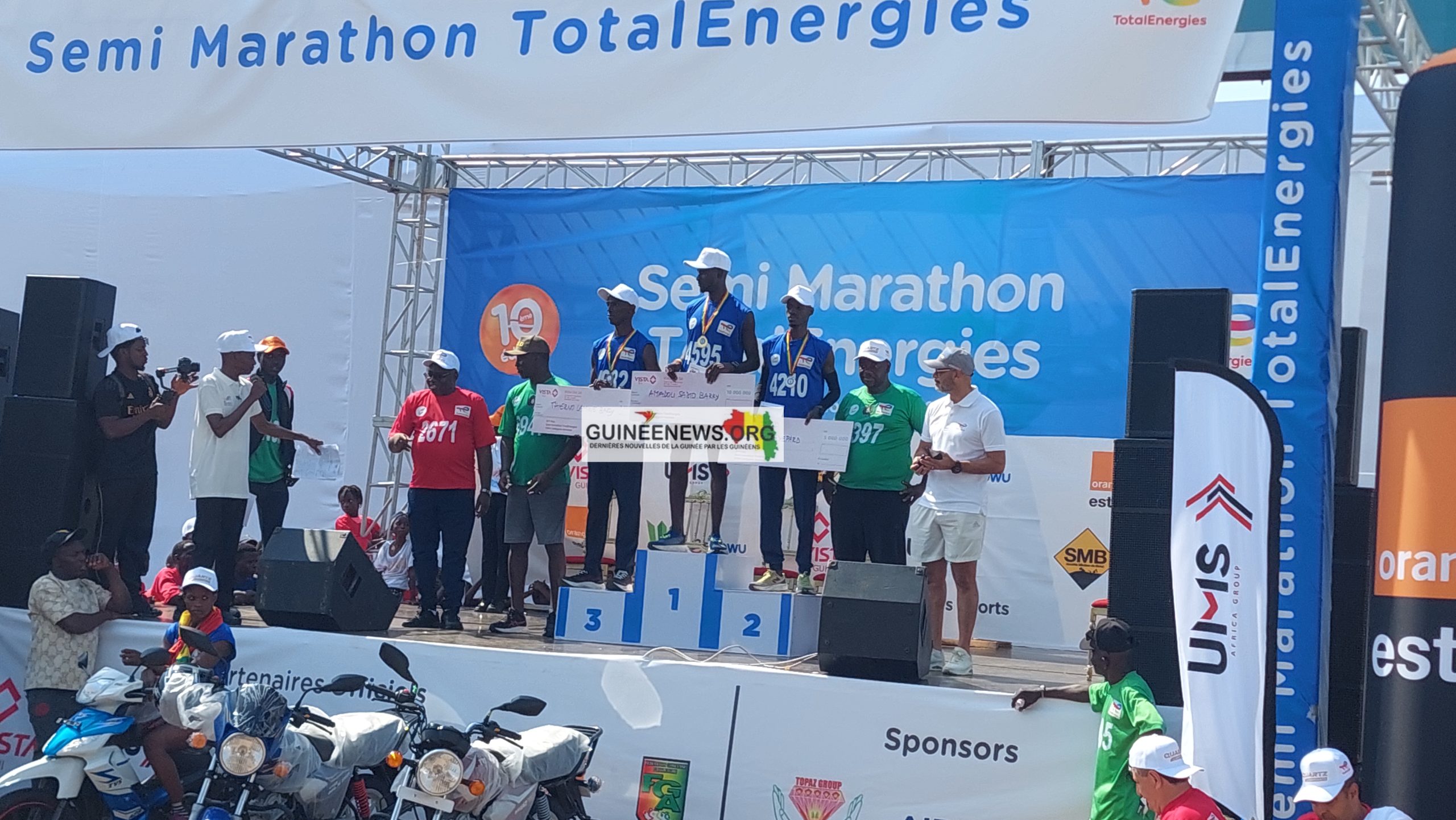 Semi-marathon de Conakry : 7 000 coureurs et un pari réussi pour TotalEnergies