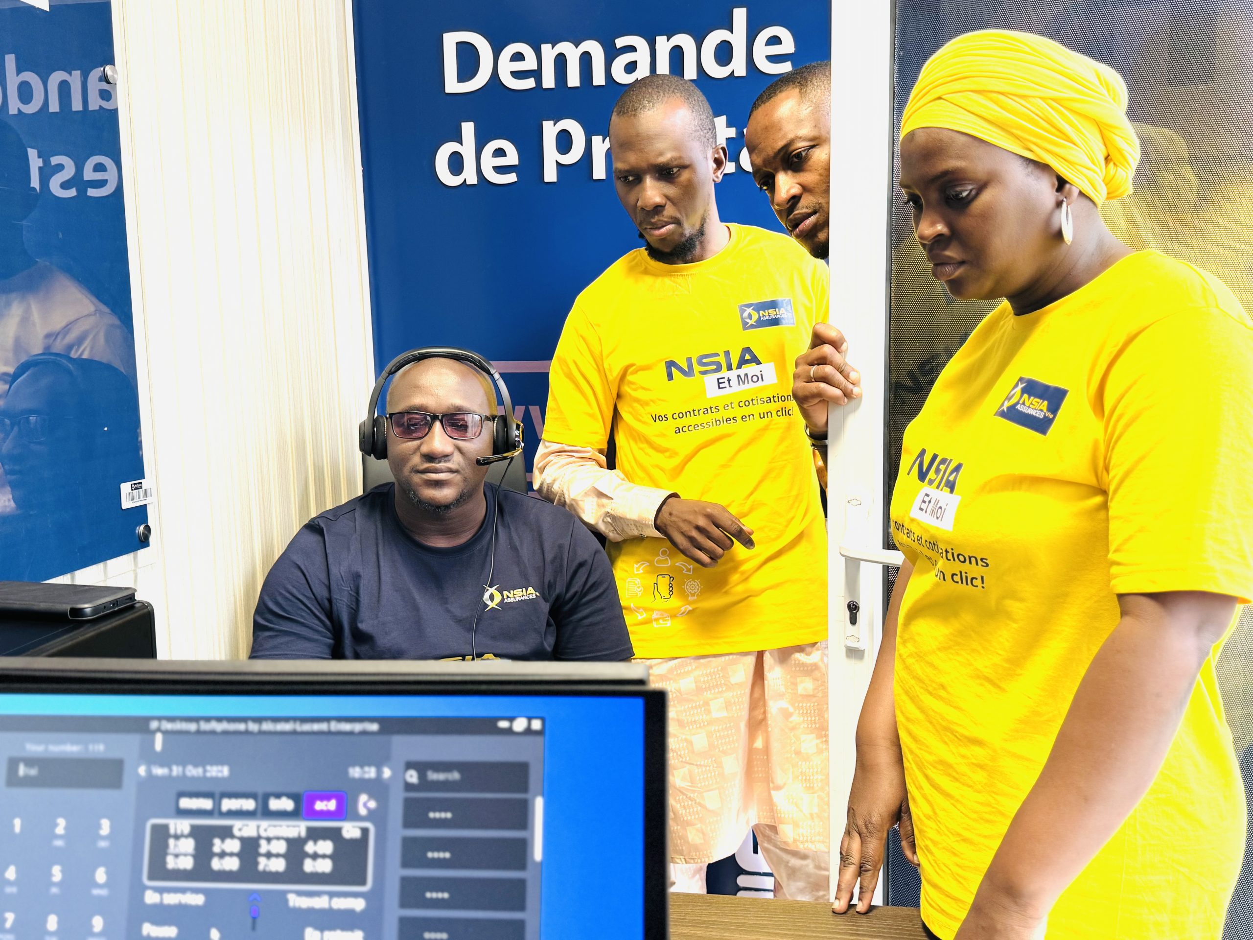 Lancement d’un Call Center et d’une interface web: NSIA plus que jamais proche de sa clientèle