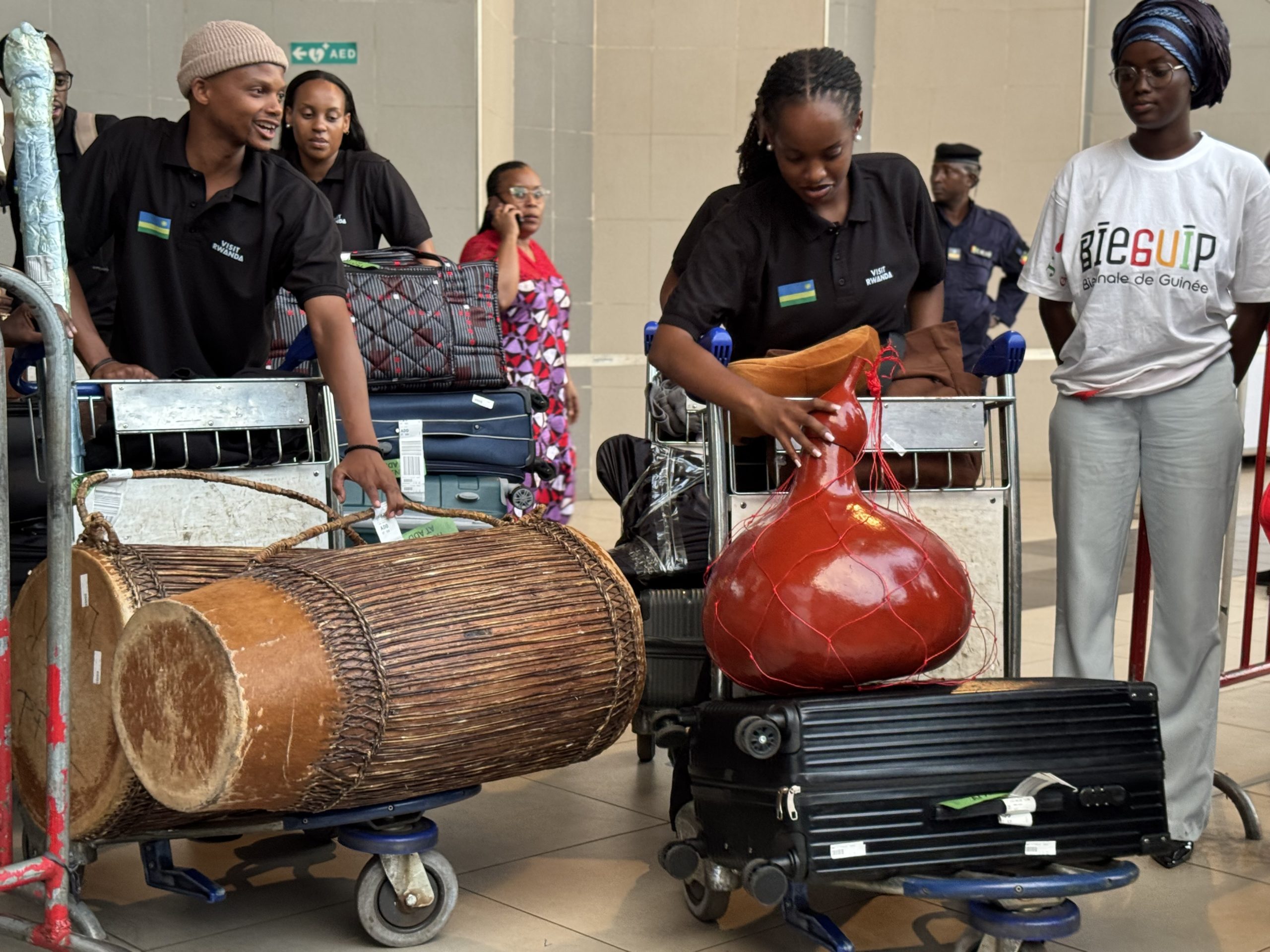 Biennale de Guinée 2025 : le Rwanda, invité d’honneur, pose ses valises à Conakry
