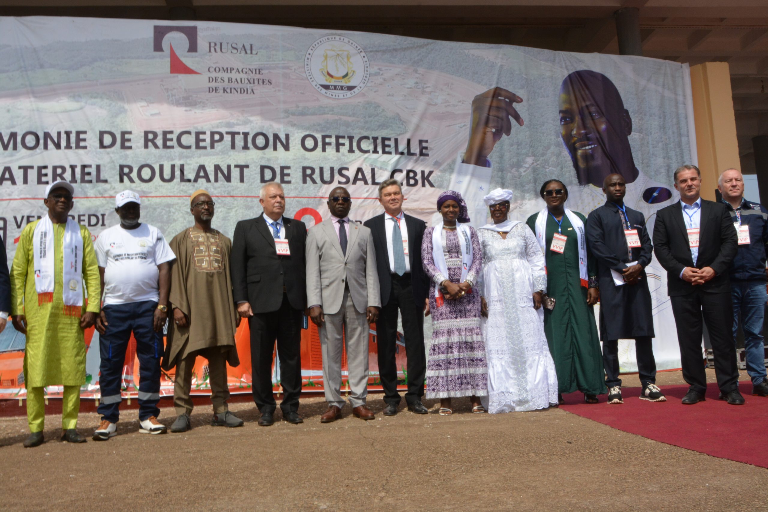 RUSAL/CBK : 10 nouvelles locomotives, 95 wagons, 466 emplois créés et une augmentation de la production de 35 %, une révolution ferroviaire et minière pour porter l’ambition industrielle de la Guinée