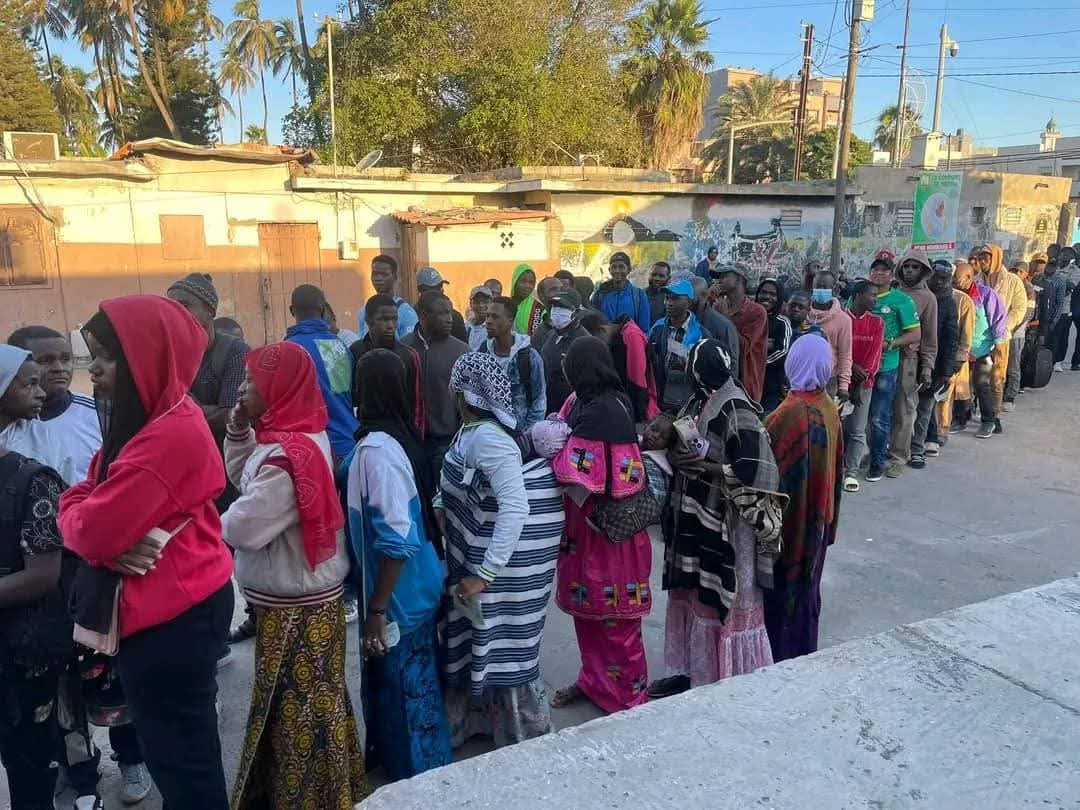 Kissidougou : Forte mobilisation des électeurs à la mi-journée