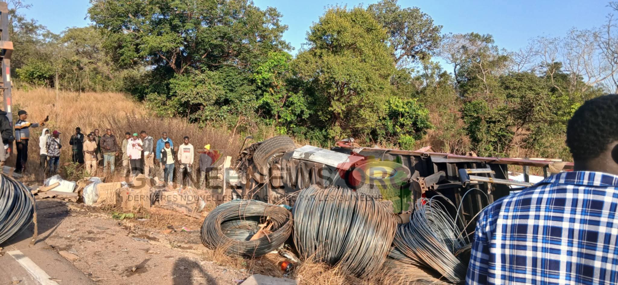 Dabola : un accident de la route fait plusieurs morts et des blessés graves