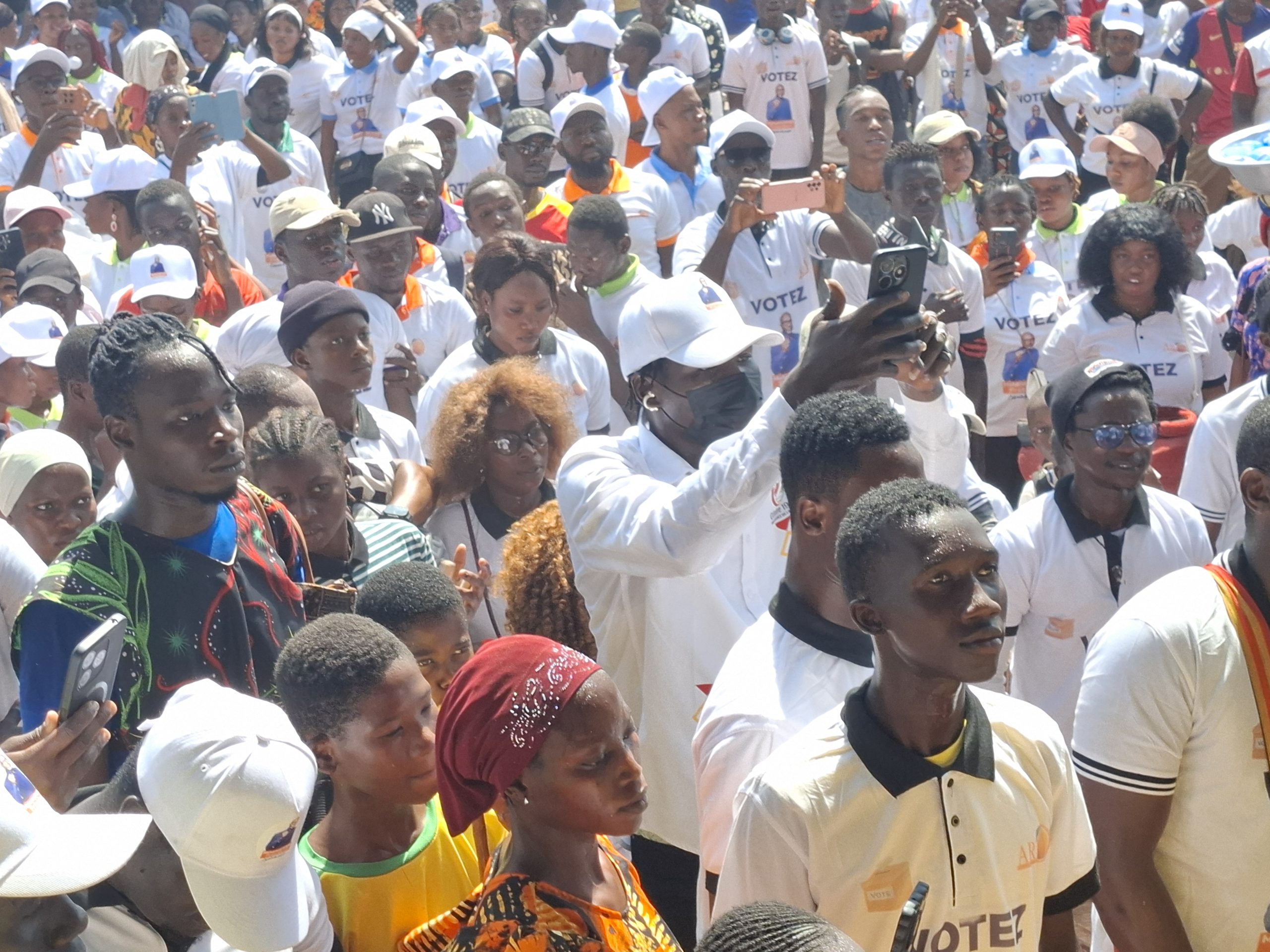 Boké : Mohamed Nabé (ARP) accueilli en grande pompe à Kakandé