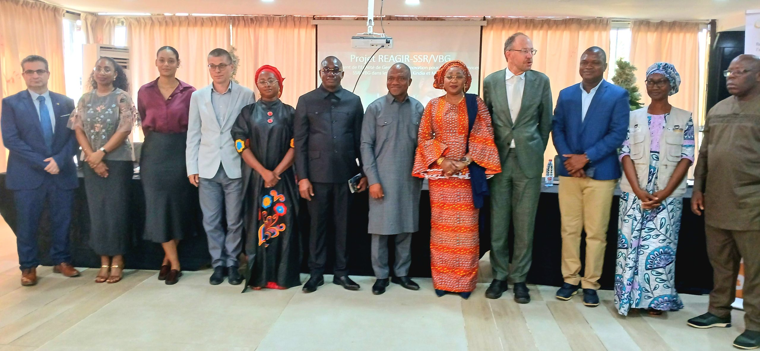 La Guinée lance le projet REAGIR-SSR/VBG : Un nouvel élan pour l’égalité de genre et la prise en charge des survivantes