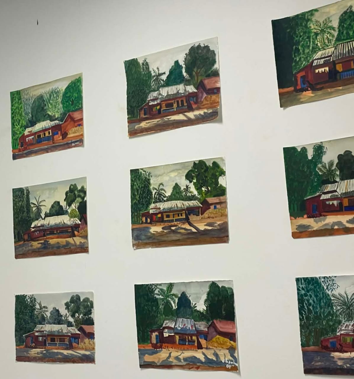 Coopération culturelle : la Russie et la Guinée dialoguent à travers l’aquarelle au Musée national