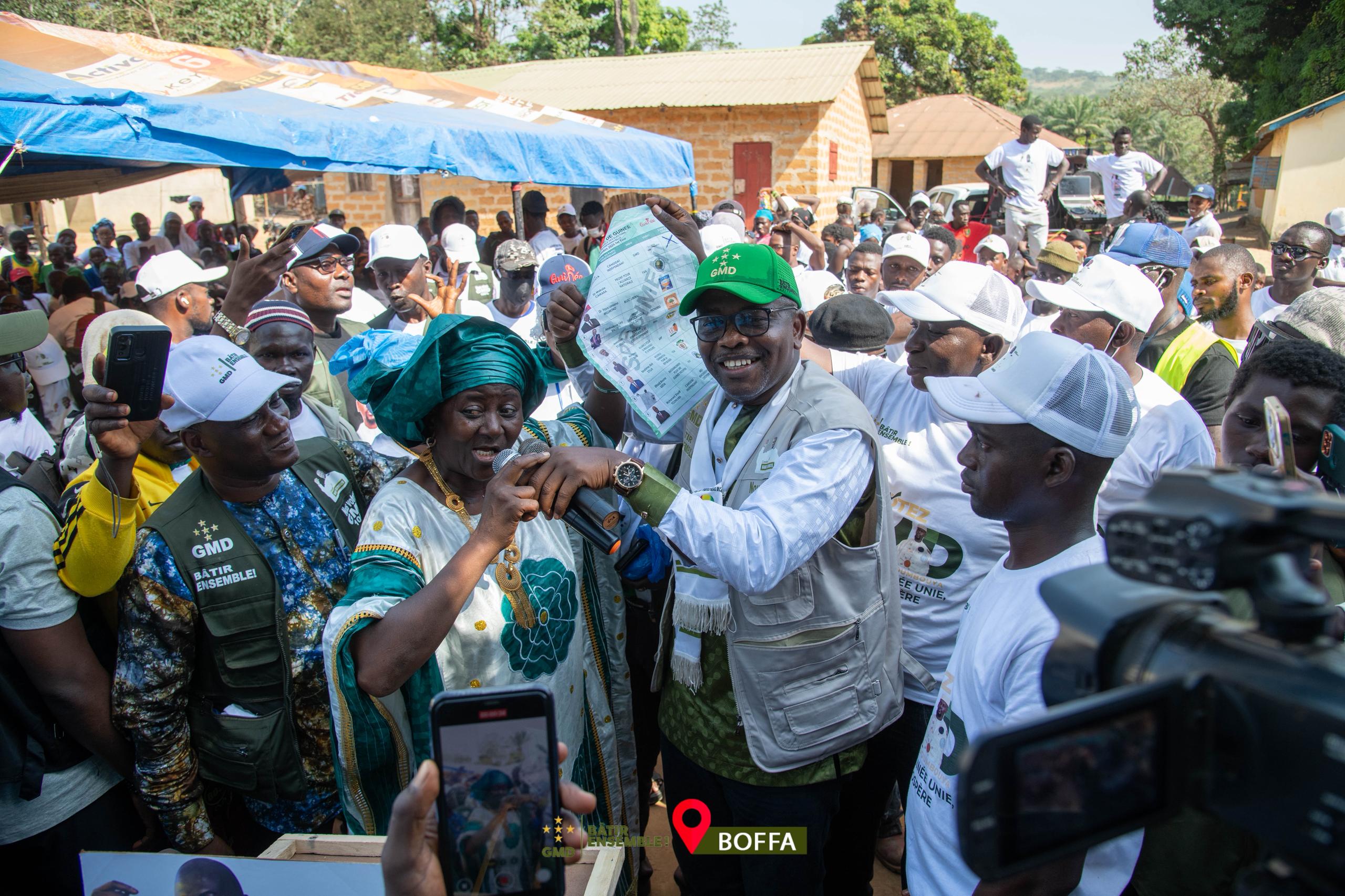 Kolia : un marathon de foi et de ferveur derrière le candidat de la GMD, Mamadi Doumbouya