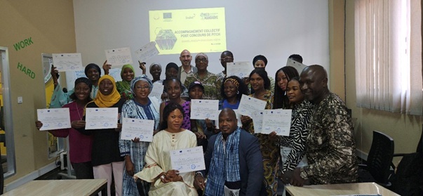 Insertion professionnelle : Grâce à l’Union européenne en partenariat avec le METFPE, 81 jeunes bénéficient d’un coaching à l’entreprenariat 