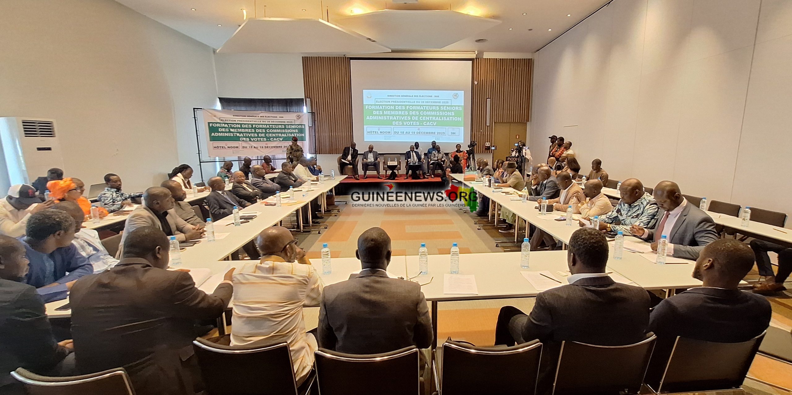 Présidentielle 2025 : lancement d’une session de formation des formateurs seniors des CACV