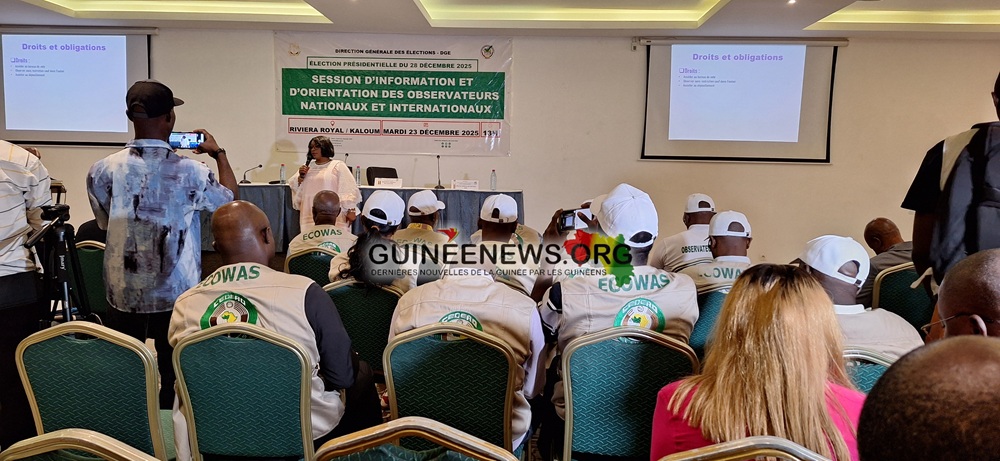 Scrutin présidentiel du 28 décembre : 10 000 observateurs accrédités, annonce la DGE