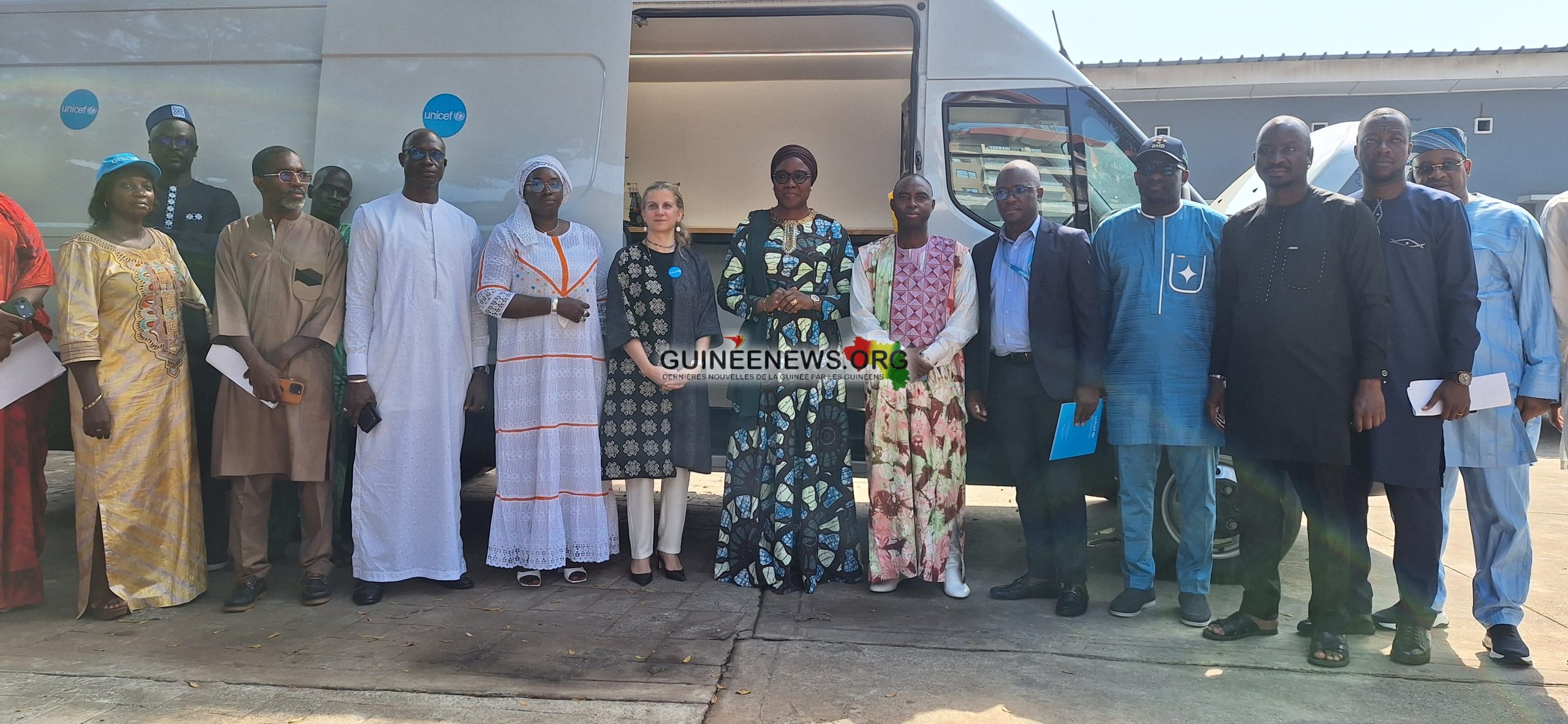 Enseignement technique : l’UNICEF dote la Guinée d’une unité mobile de formation