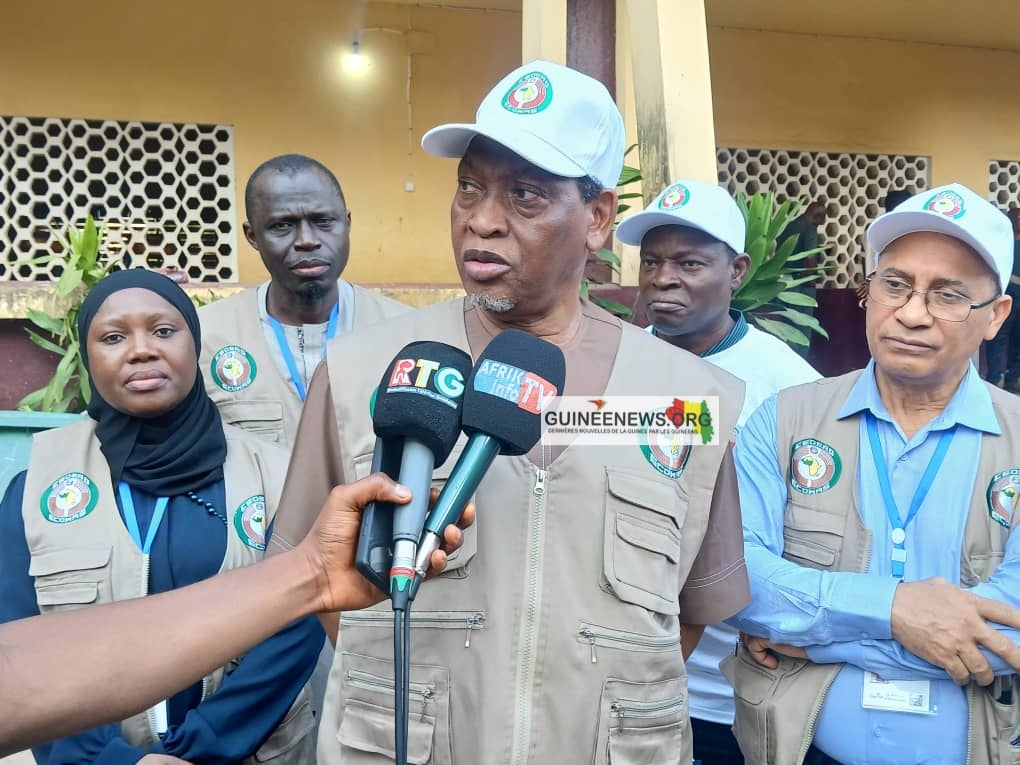 Présidentielle en Guinée : la CEDEAO note une participation encourageante et un climat apaisé