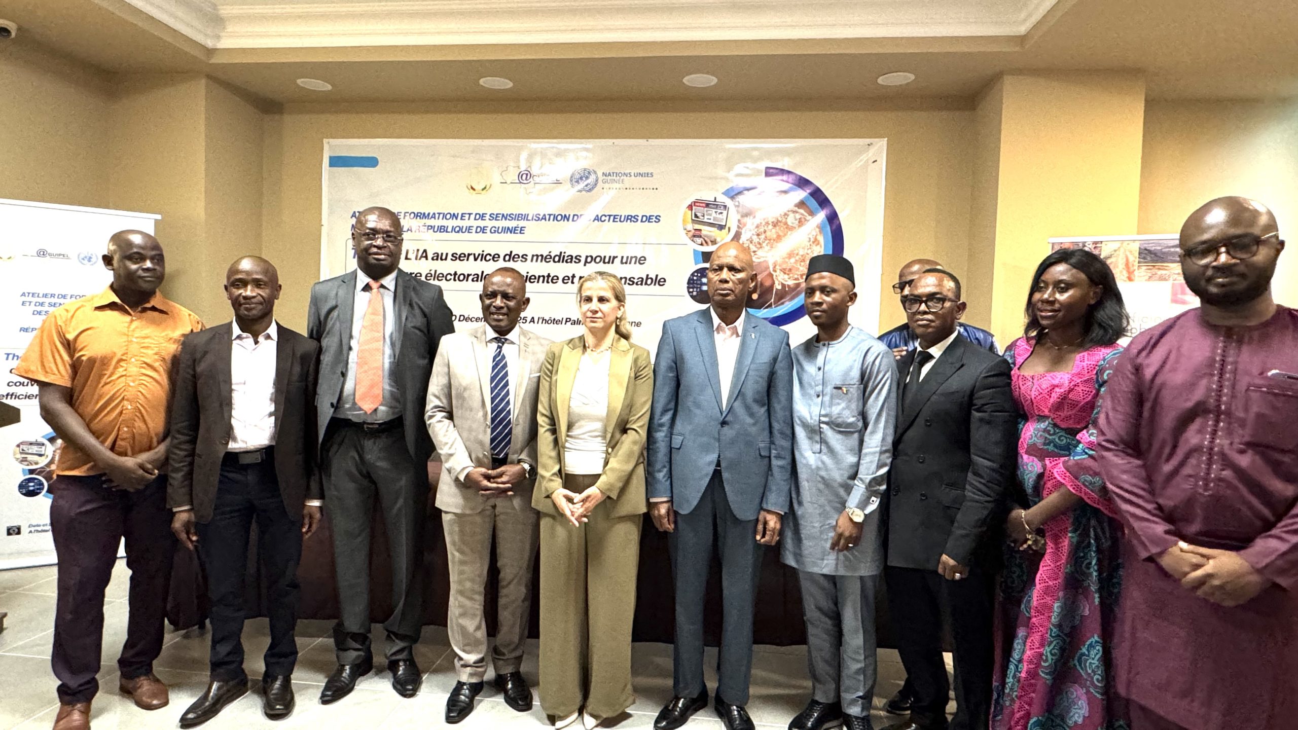 IA et couverture électorale: 50 journalistes guinéens formés pour renforcer la fiabilité de l’information