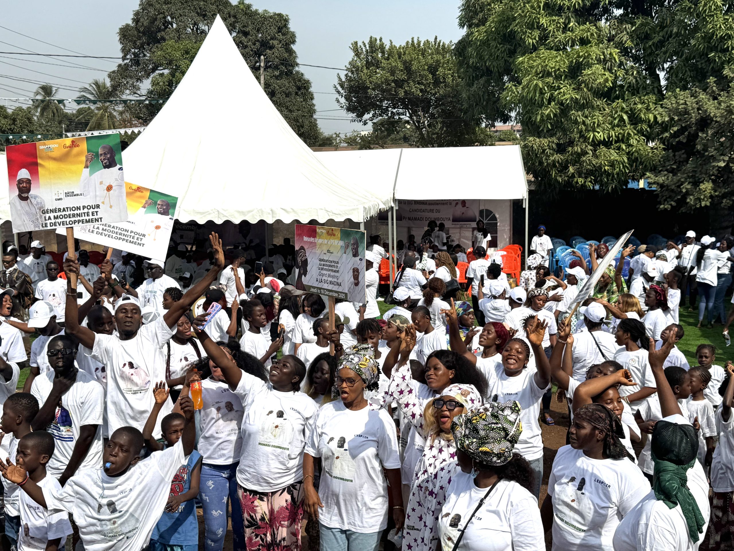 Présidentielle 2025 : la SIG Madina en démonstration de force pour le GMD grâce au mouvement l’Espoir