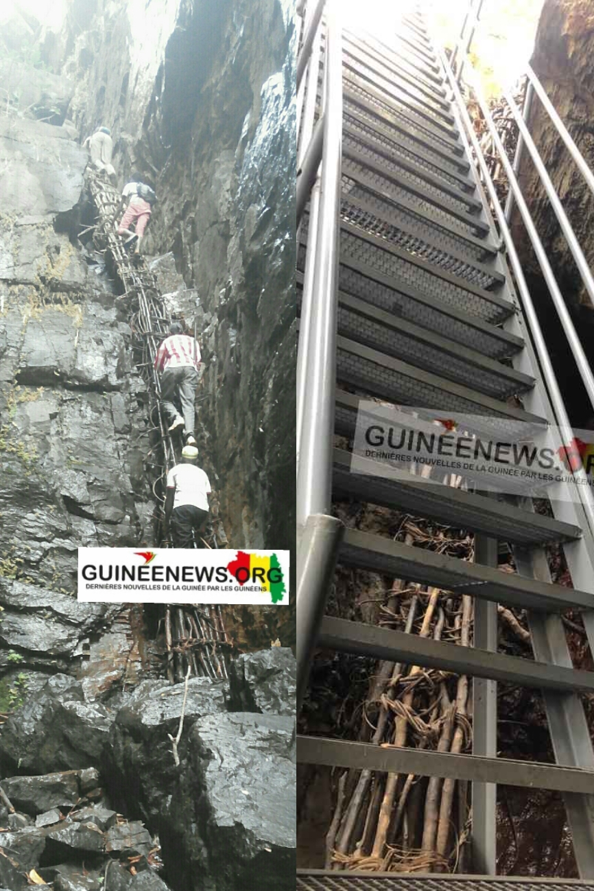 Djinkan/Lélouma: quand les célèbres échelles en bois cèdent la place au métal