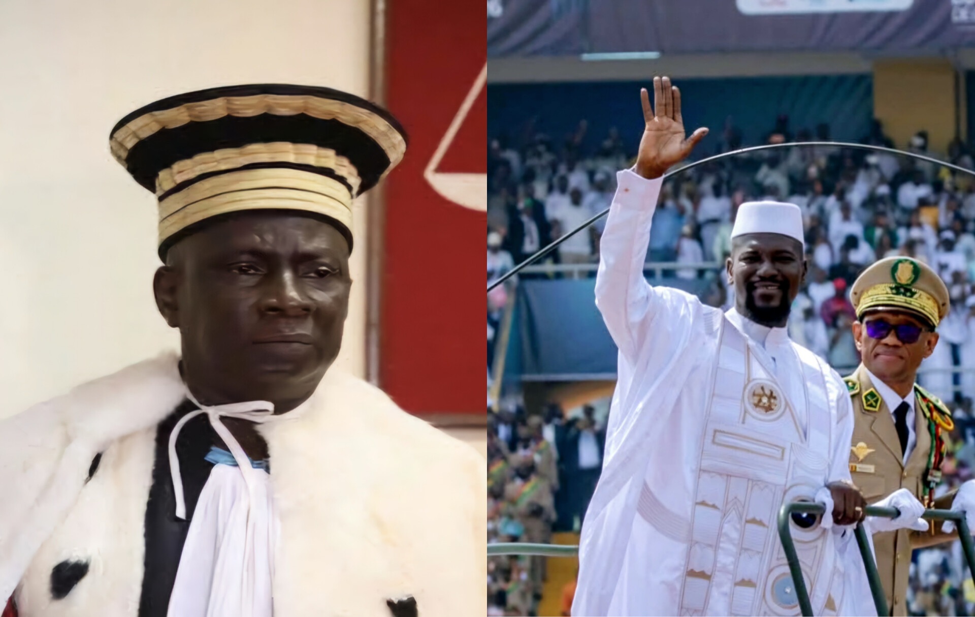 Le président de la Cour Suprême au Gal. Doumbouya: «la Constitution n’est pas un simple document juridique…»