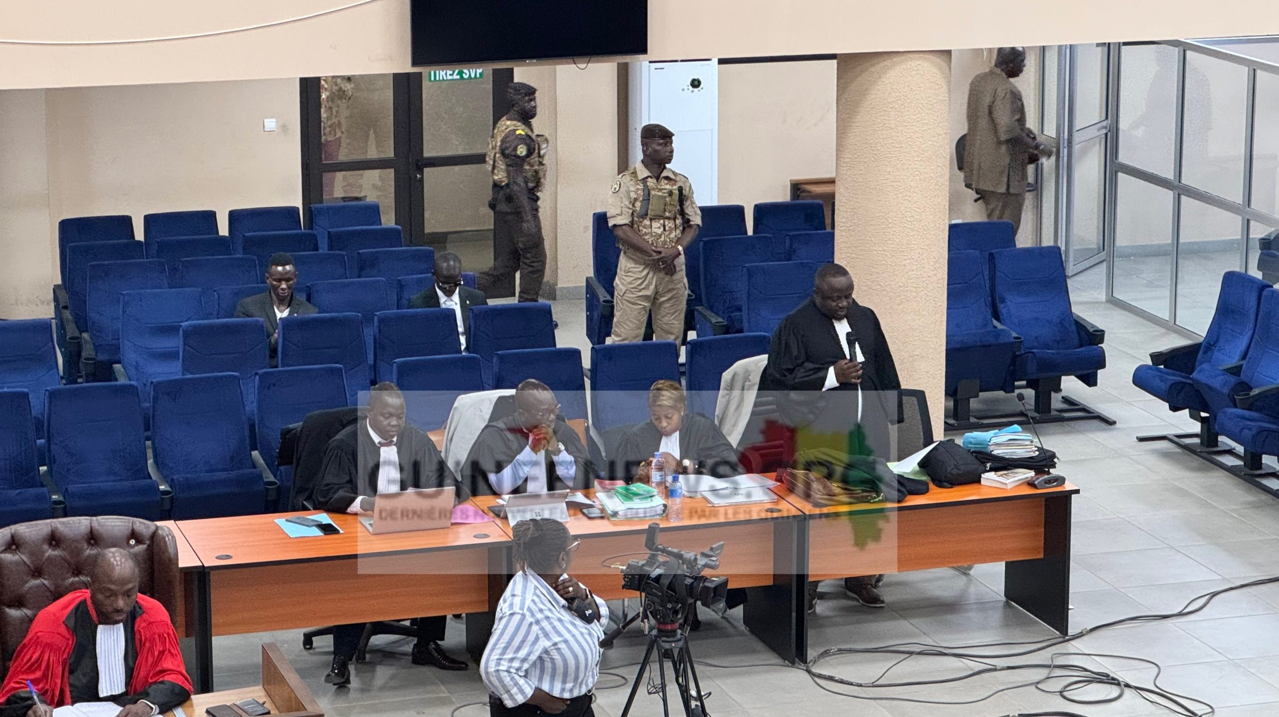 Procès du 28 septembre : La défense de Kpoghomou, Houlémou et Touaro saisit le CSM contre des magistrats