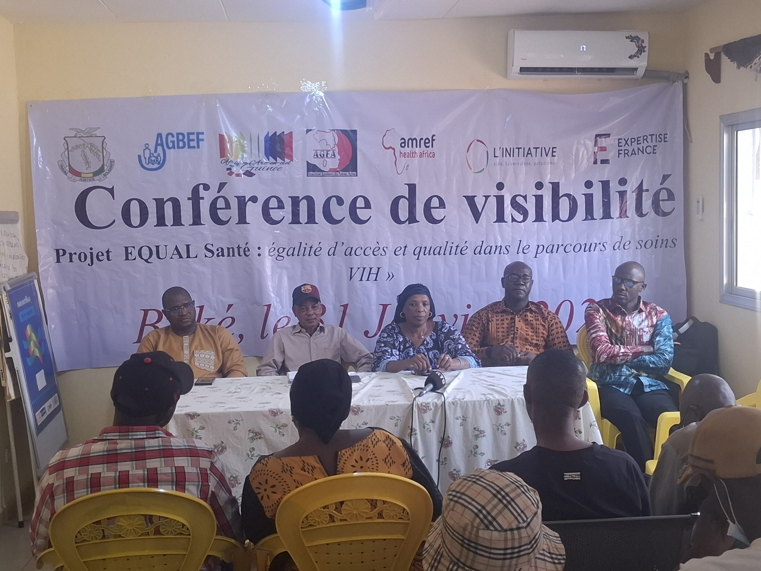 Kamsar : Le projet « ÉquaL Santé » se mobilise pour transformer la prise en charge du VIH