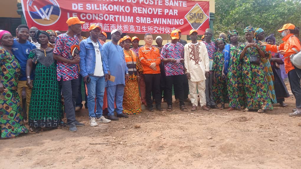 Boké : Le Consortium SMB-Winning redonne vie au poste de santé de Silikonko