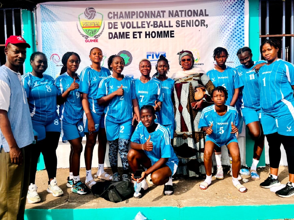 Championnat national de volley-ball : Mamou sacrée championne de Guinée
