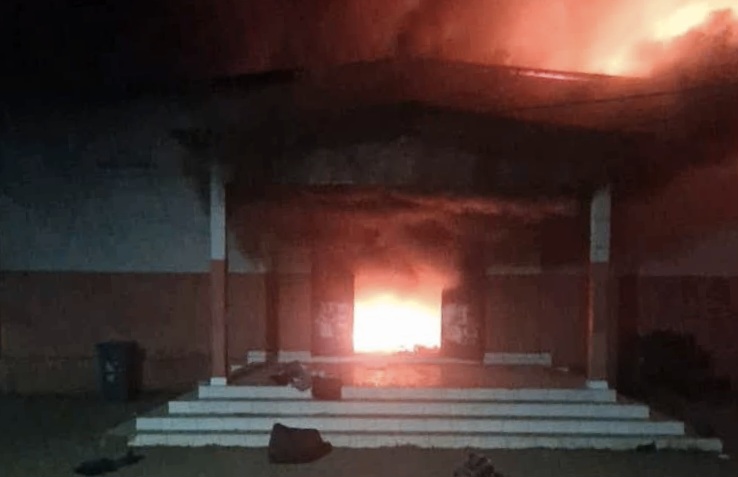 Faranah : l’ISAV frappé par un incendie