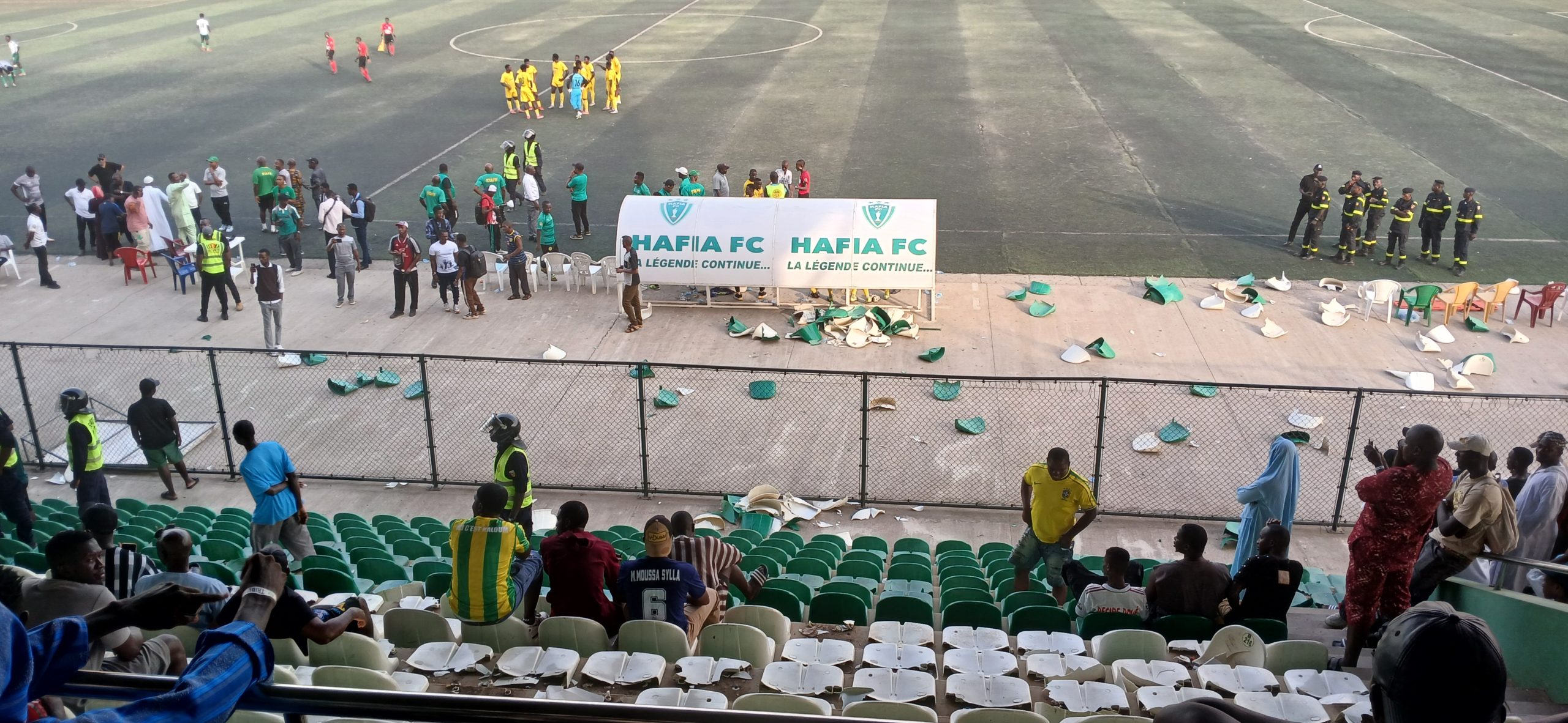 Tribunes saccagées du stade Petit Sory : Le mea-culpa de l’AS Kaloum