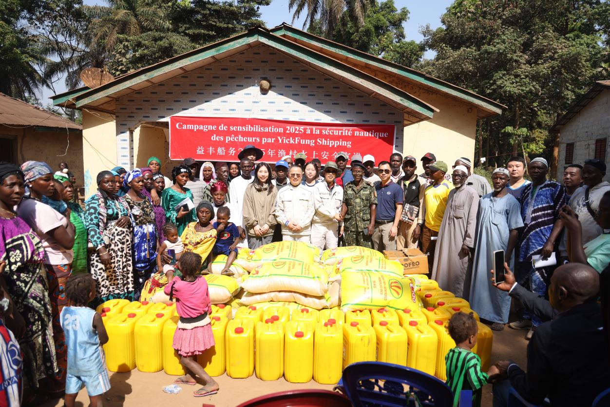 Boffa : Yick Fung Shipping renforce la sécurité maritime et la résilience des communautés de pêcheurs