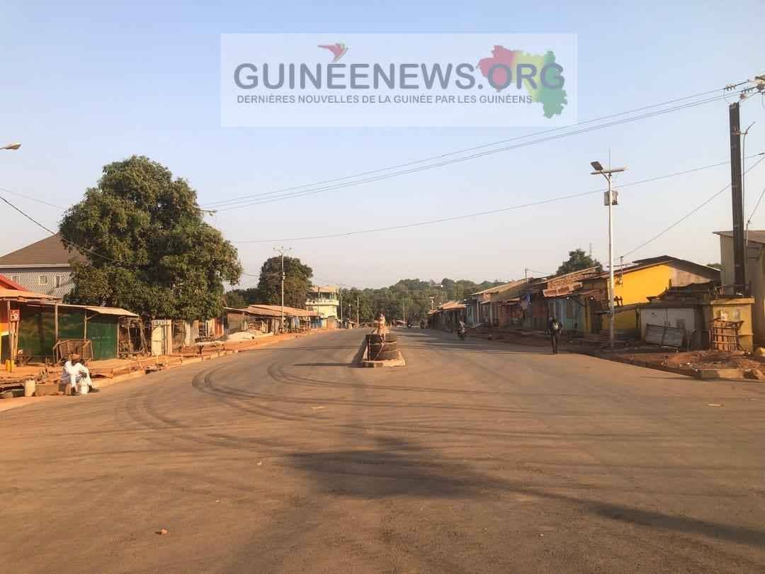 Lélouma : le bitume change le visage du centre urbain 