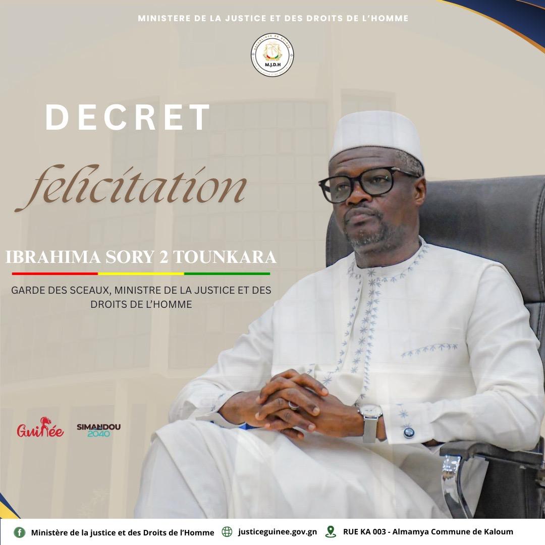 Ibrahima Sory II Tounkara, l’homme du droit face aux défis de la justice guinéenne