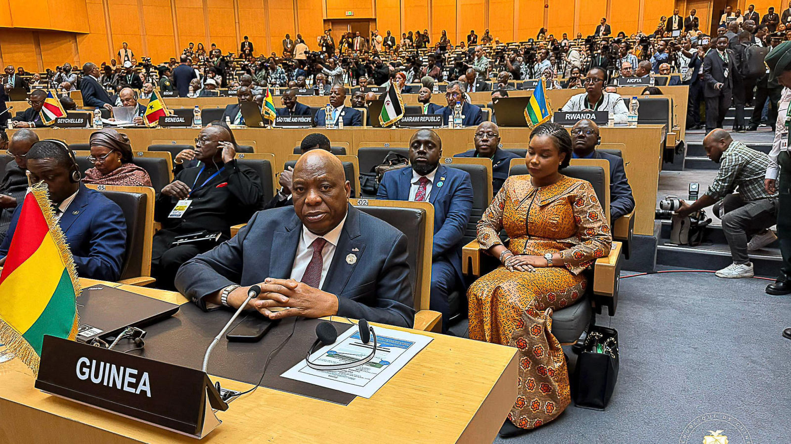 À Addis-Abeba, la Guinée de Mamadi Doumbouya marque des points précieux